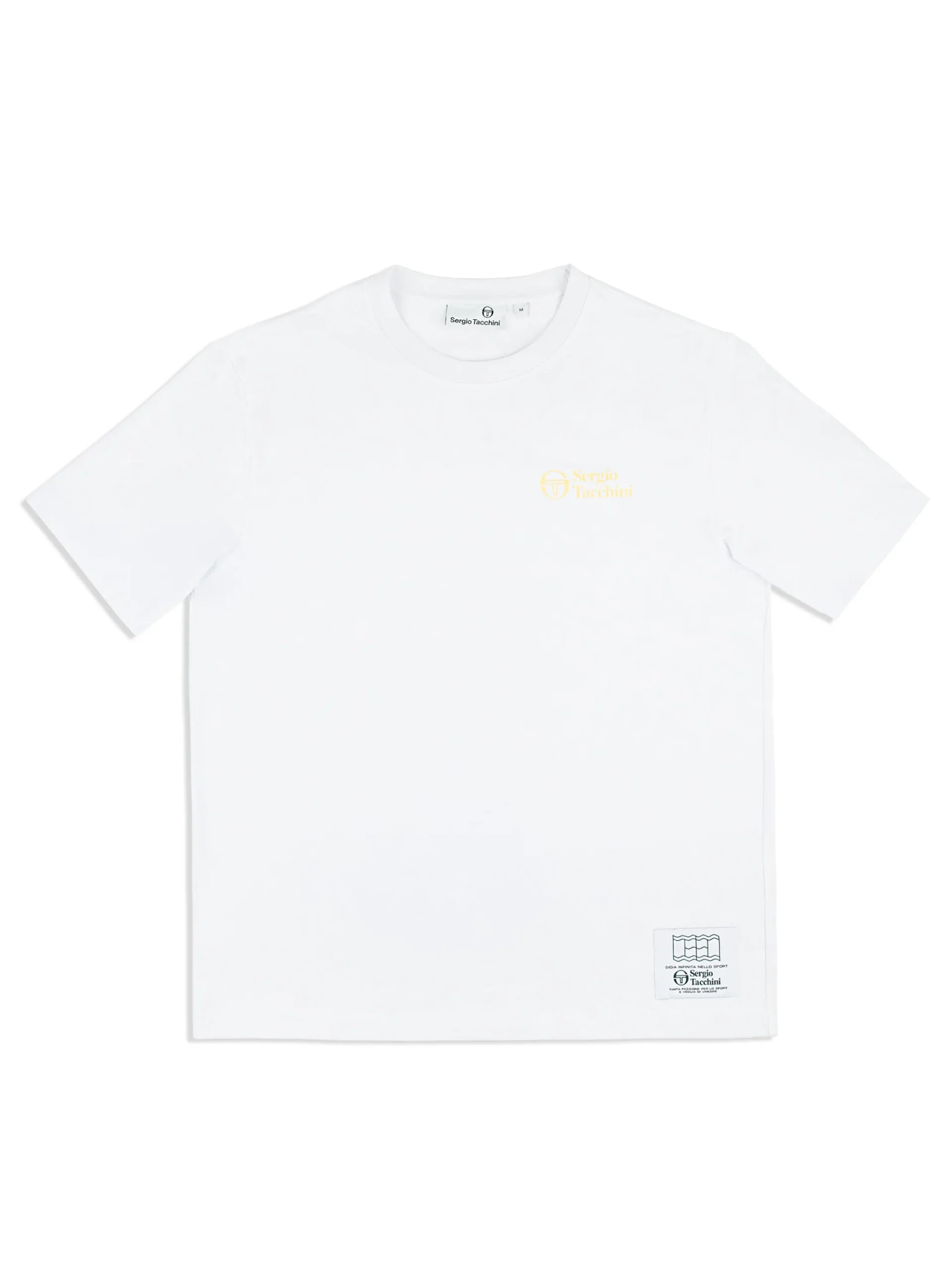 Sergio Tacchini Onda T-Shirt- GOLDEN HAZE Hot