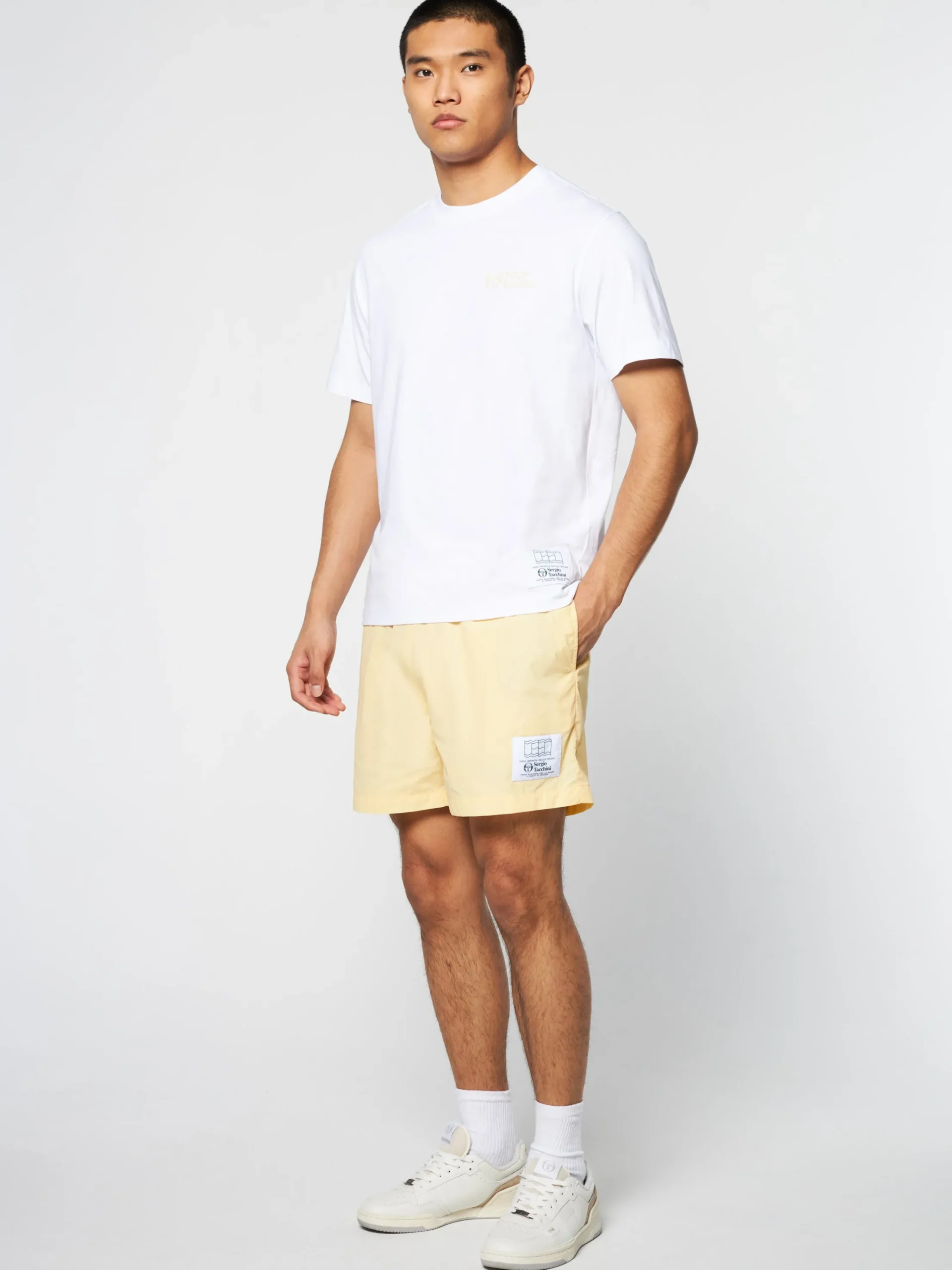 Sergio Tacchini Onda T-Shirt- GOLDEN HAZE Hot