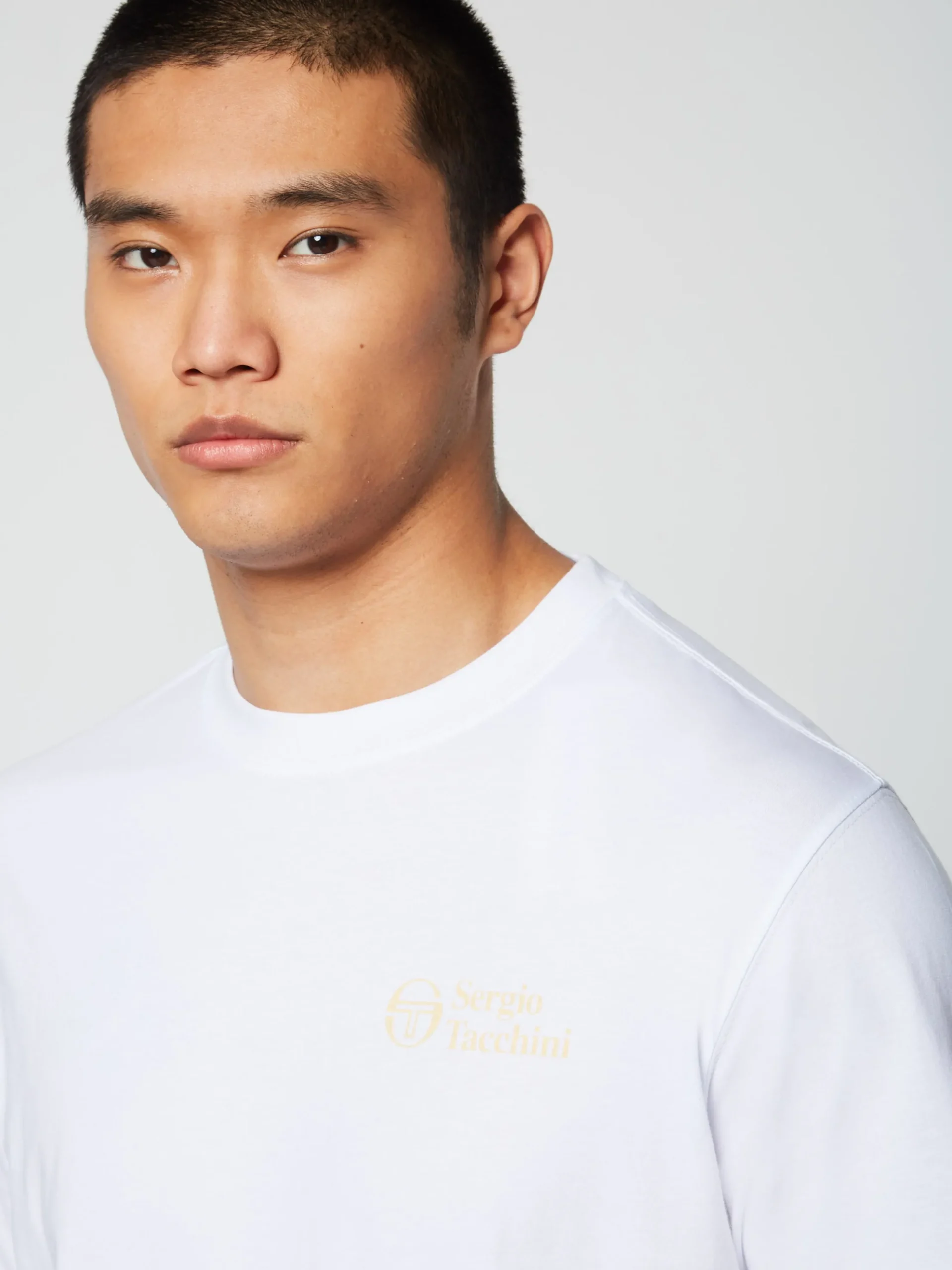 Sergio Tacchini Onda T-Shirt- GOLDEN HAZE Hot