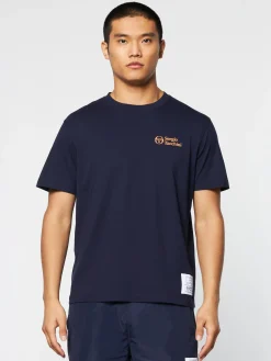 Sergio Tacchini Onda T-Shirt- MARITIME BLUE Sale