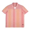 Sergio Tacchini Ondulato Polo- WILD ROSE Clearance