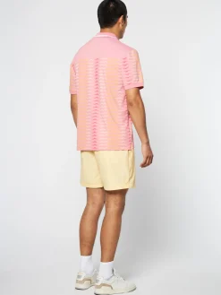 Sergio Tacchini Ondulato Polo- WILD ROSE Clearance