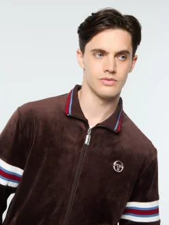 Sergio Tacchini Ostuni Velour Track Jacket- JAVA Best
