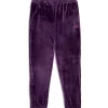 Sergio Tacchini Ostuni Velour Track Pant- BLACKBERRY CORDIAL Fashion
