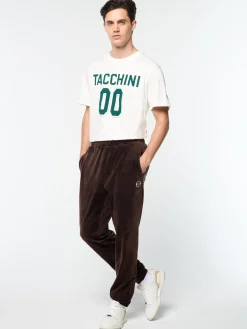 Sergio Tacchini Ostuni Velour Track Pant- JAVA Discount
