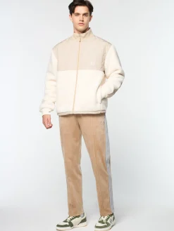 Sergio Tacchini Padula Sherpa Jacket- GARDENIA Sale