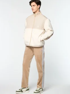Sergio Tacchini Padula Sherpa Jacket- GARDENIA Sale
