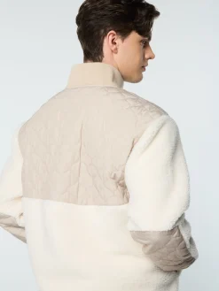 Sergio Tacchini Padula Sherpa Jacket- GARDENIA Sale