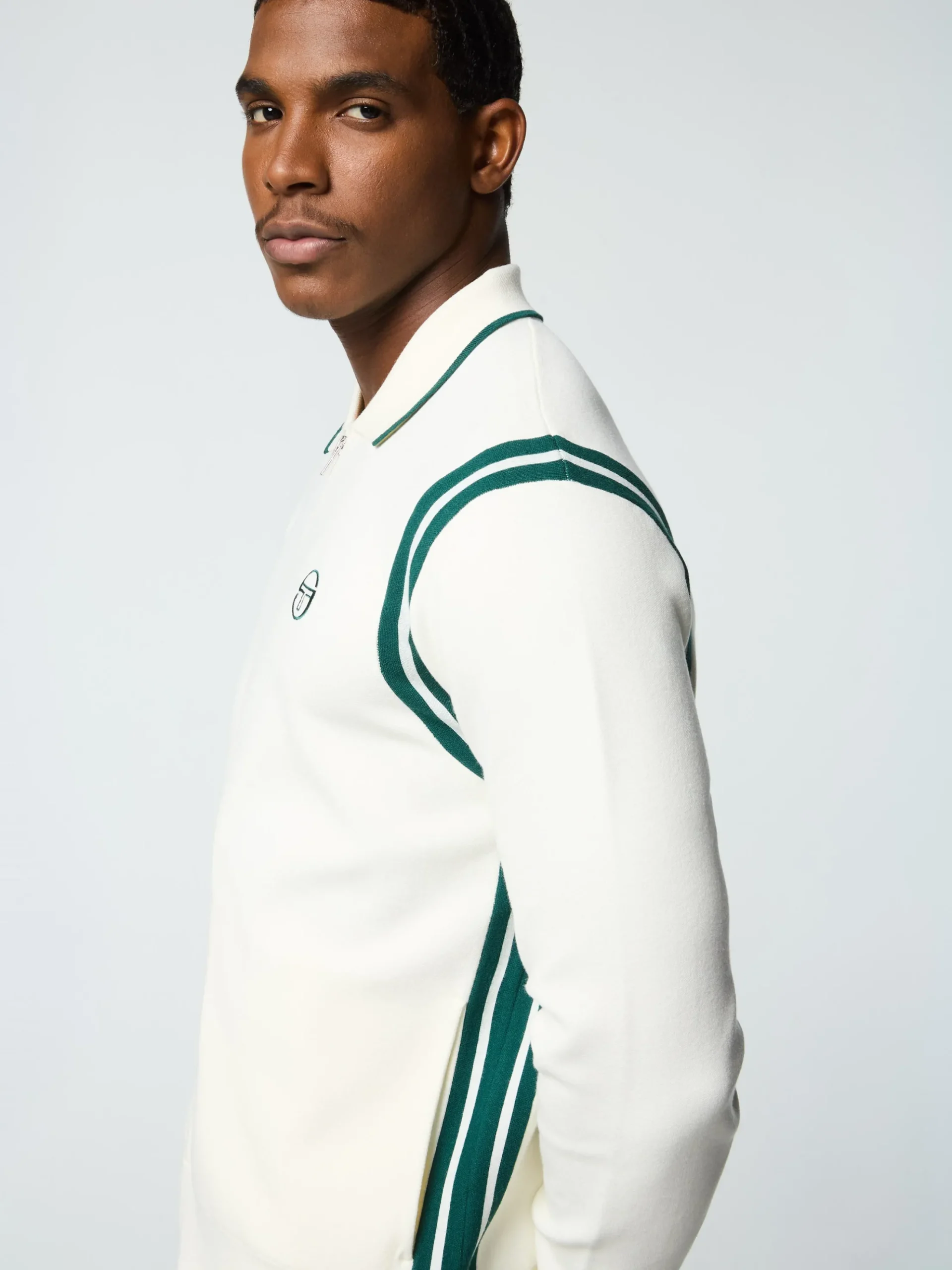 Sergio Tacchini Palla Track Jacket- GARDENIA Clearance