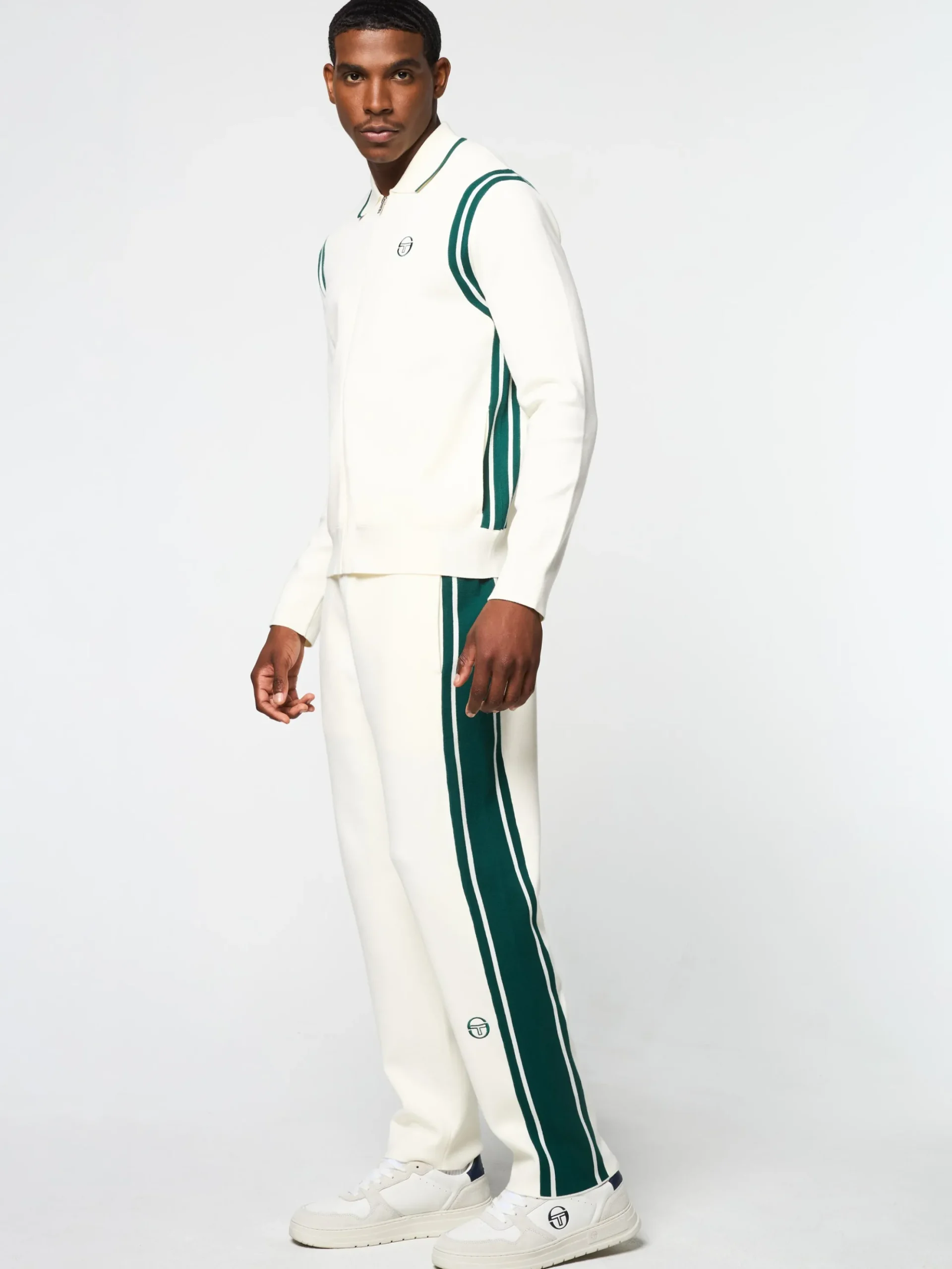 Sergio Tacchini Palla Track Jacket- GARDENIA Clearance