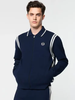 Sergio Tacchini Palla Track Jacket- MARITIME BLUE Discount
