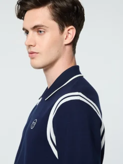 Sergio Tacchini Palla Track Jacket- MARITIME BLUE Discount