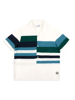Sergio Tacchini Pennellata Cabana Shirt- Gardenia/ Multi GARDENIA MULTI Online