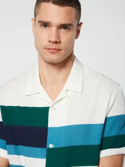 Sergio Tacchini Pennellata Cabana Shirt- Gardenia/ Multi GARDENIA MULTI Online