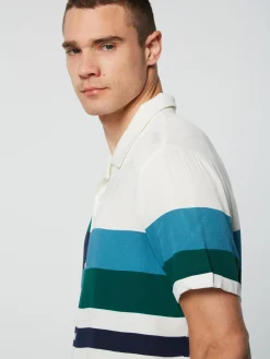Sergio Tacchini Pennellata Cabana Shirt- Gardenia/ Multi GARDENIA MULTI Online