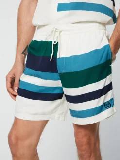 Sergio Tacchini Pennellata Short- Gardenia/ Multi GARDENIA MULTI Discount