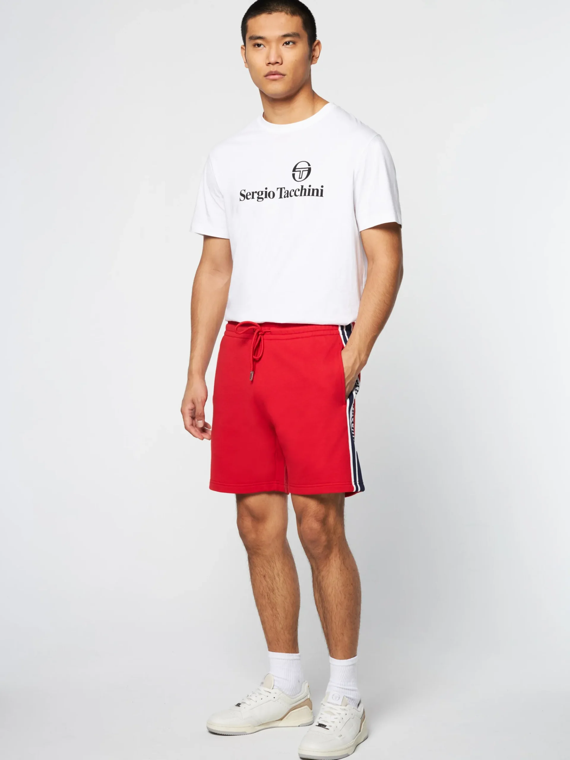 Sergio Tacchini Pereto Tape Short- ADRENALINE RUSH Discount