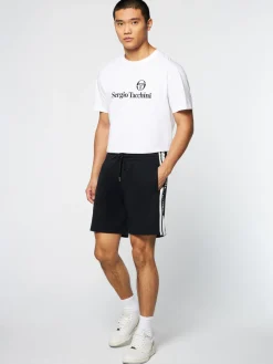 Sergio Tacchini Pereto Tape Short- BLACK BEAUTY Fashion