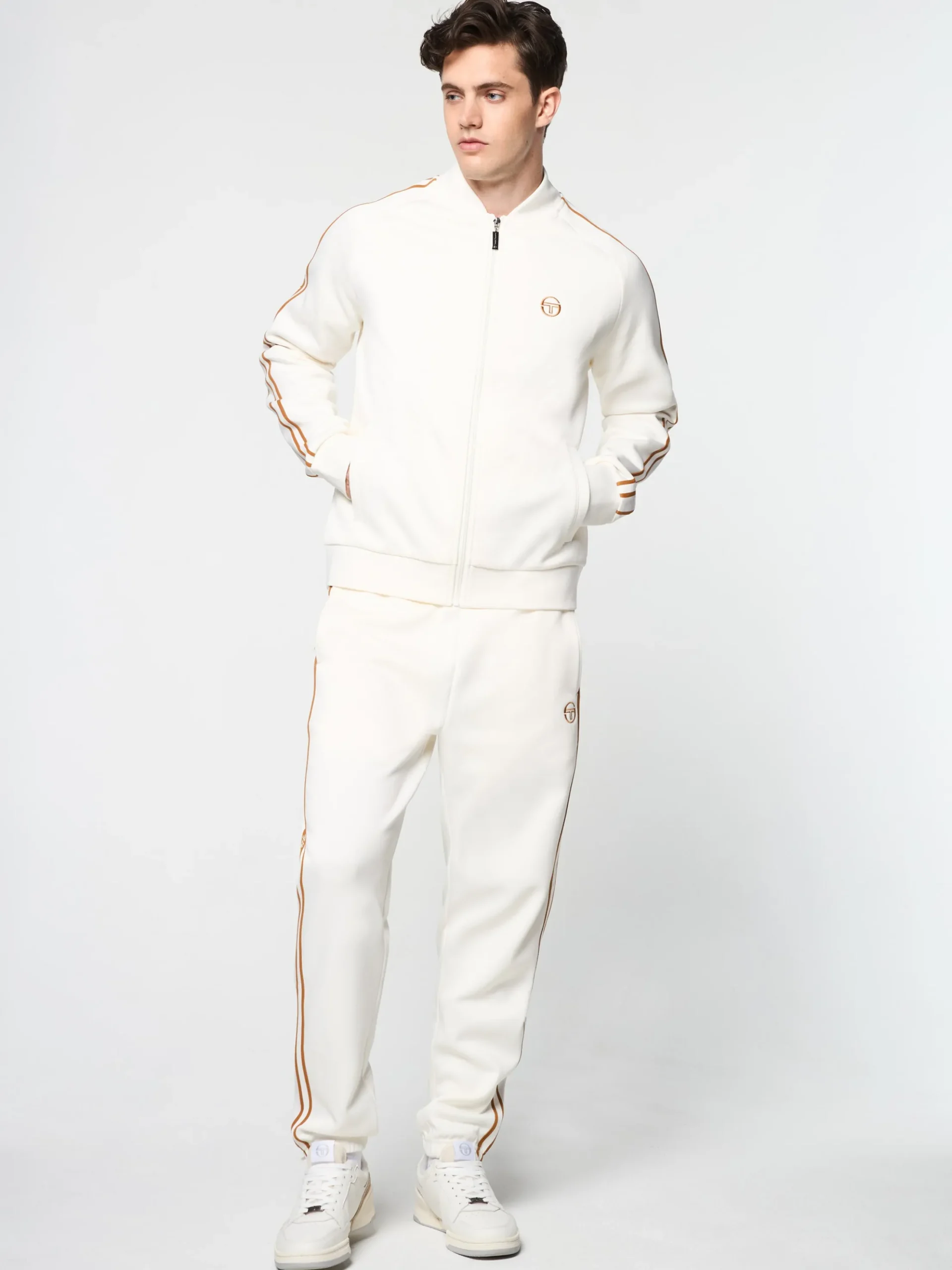 Sergio Tacchini Pereto Track Jacket- GARDENIA Discount