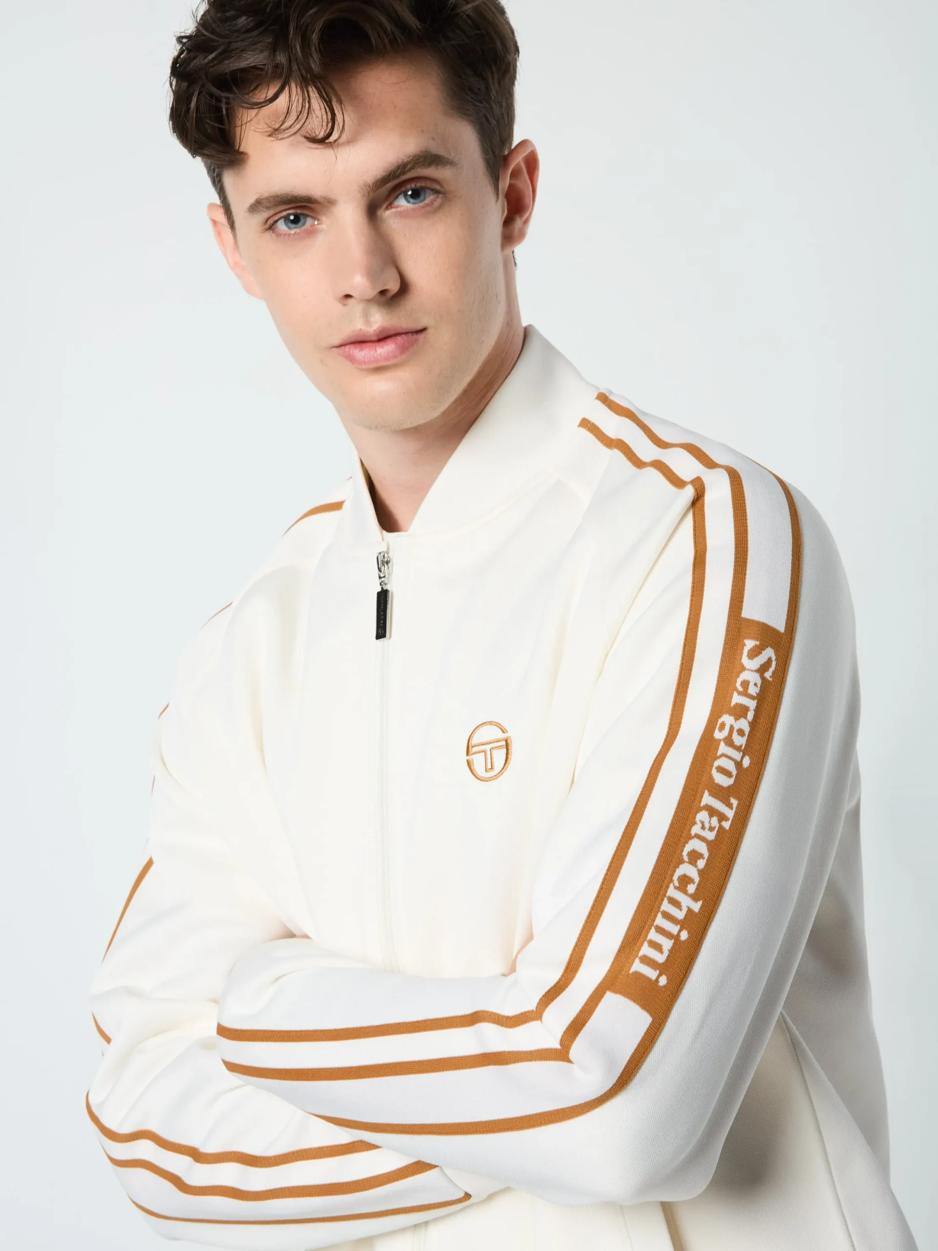 Sergio Tacchini Pereto Track Jacket- GARDENIA Discount