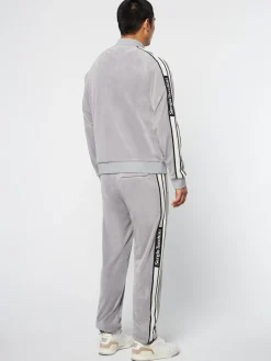 Sergio Tacchini Pereto Velour Track Jacket- SLEET Outlet