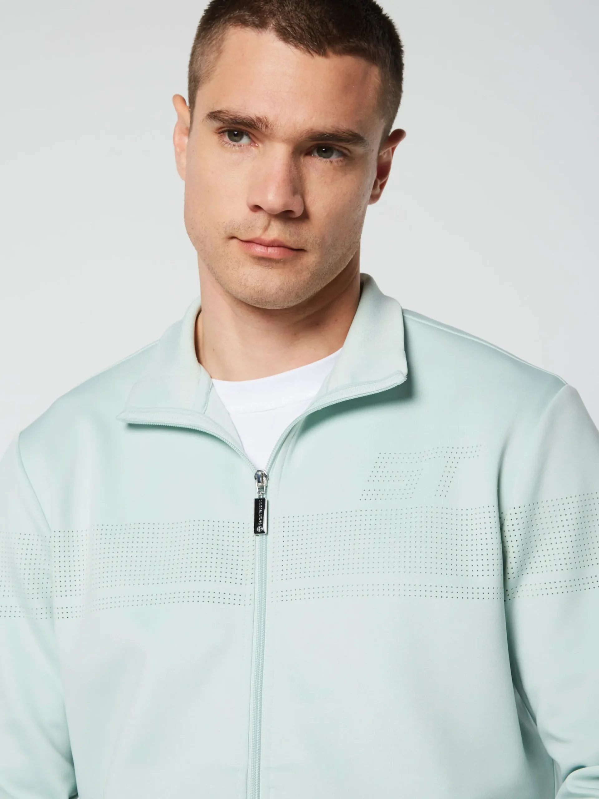 Sergio Tacchini Perforata Track Jacket- SURF SPRAY Hot
