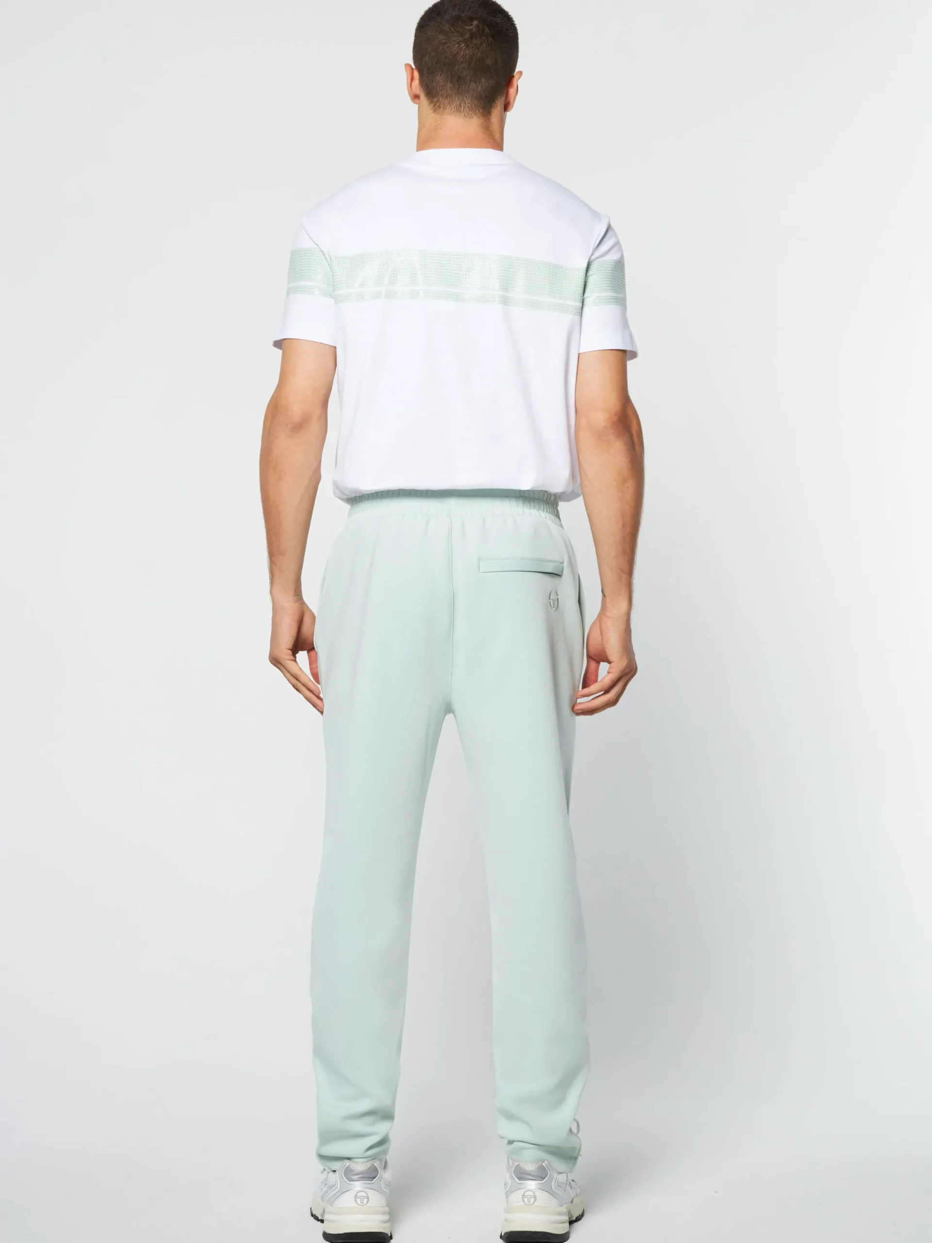 Sergio Tacchini Perforata Track Pant- SURF SPRAY New