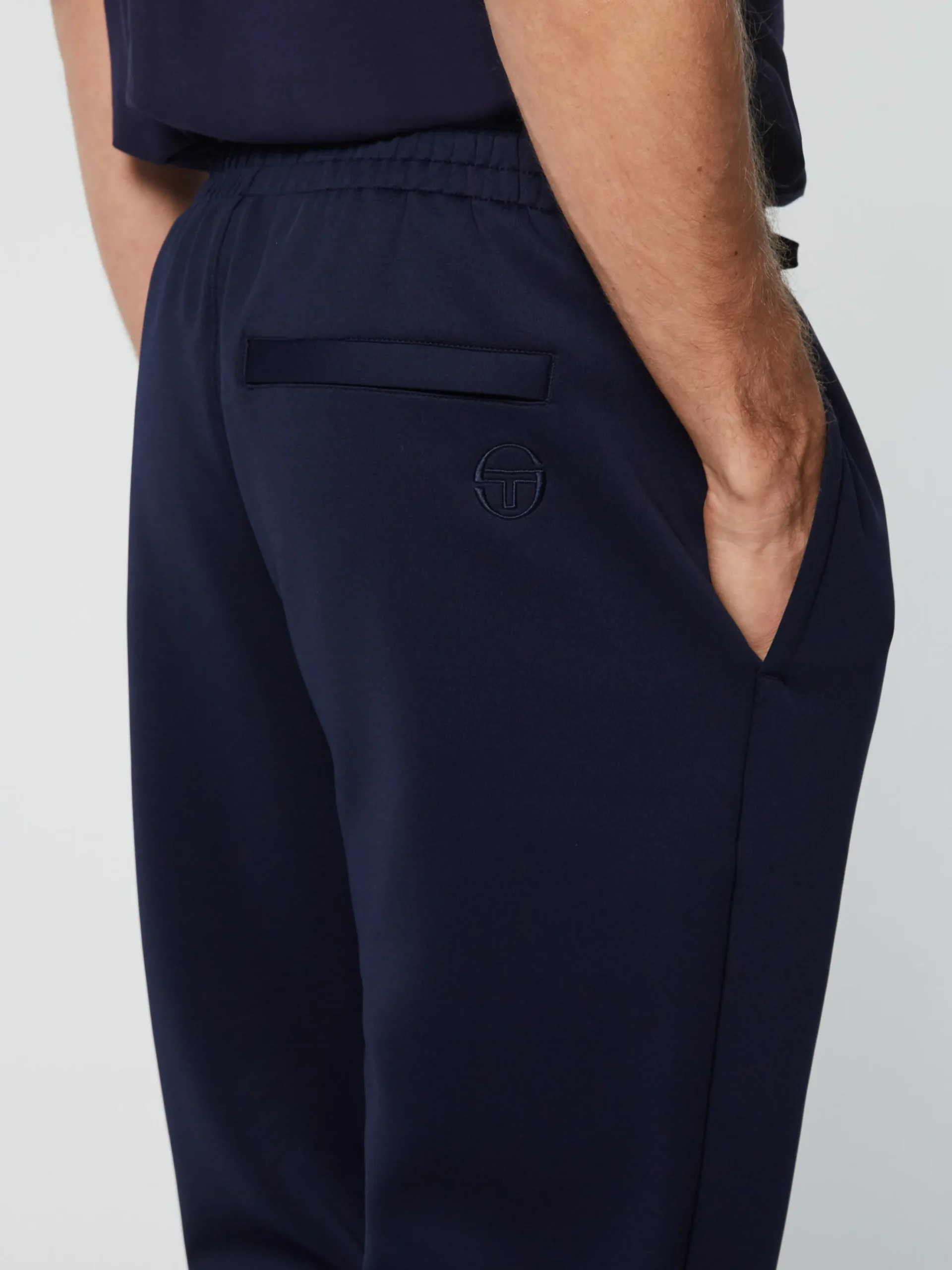 Sergio Tacchini Perforata Track Pant- MARITIME BLUE Fashion