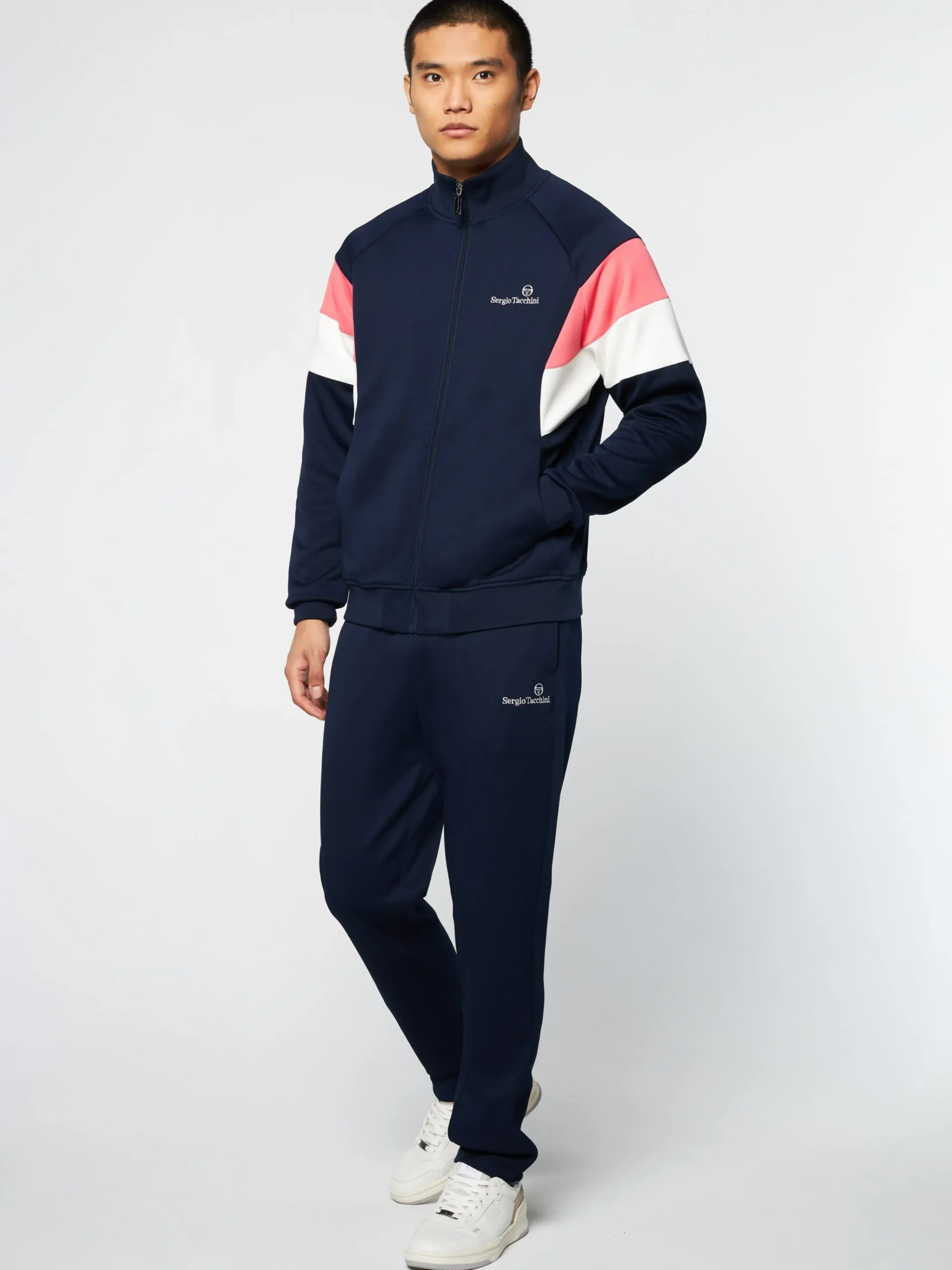 Sergio Tacchini Pero Track Jacket Archivio- MARITIME BLUE Outlet