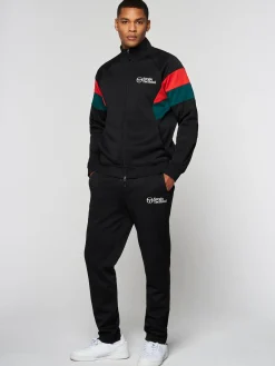 Sergio Tacchini Pero Track Jacket- BLACK BEAUTY Outlet