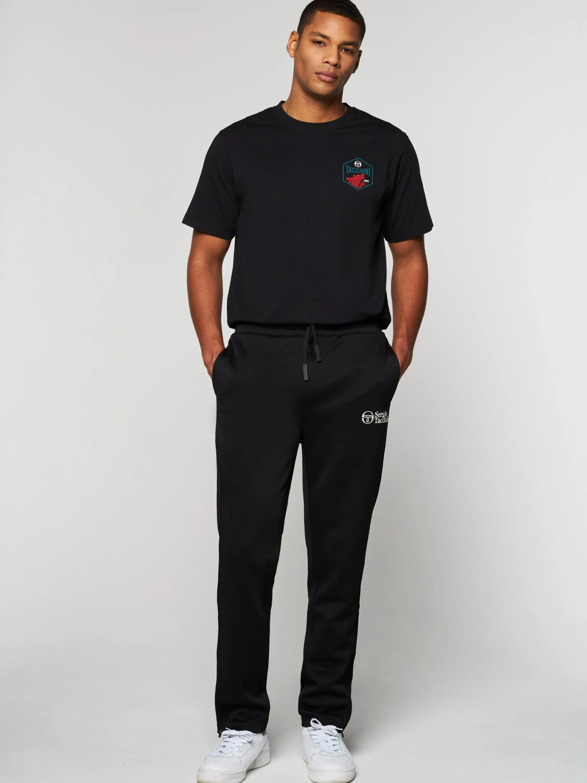 Sergio Tacchini Pero Track Pant- BLACK BEAUTY Clearance