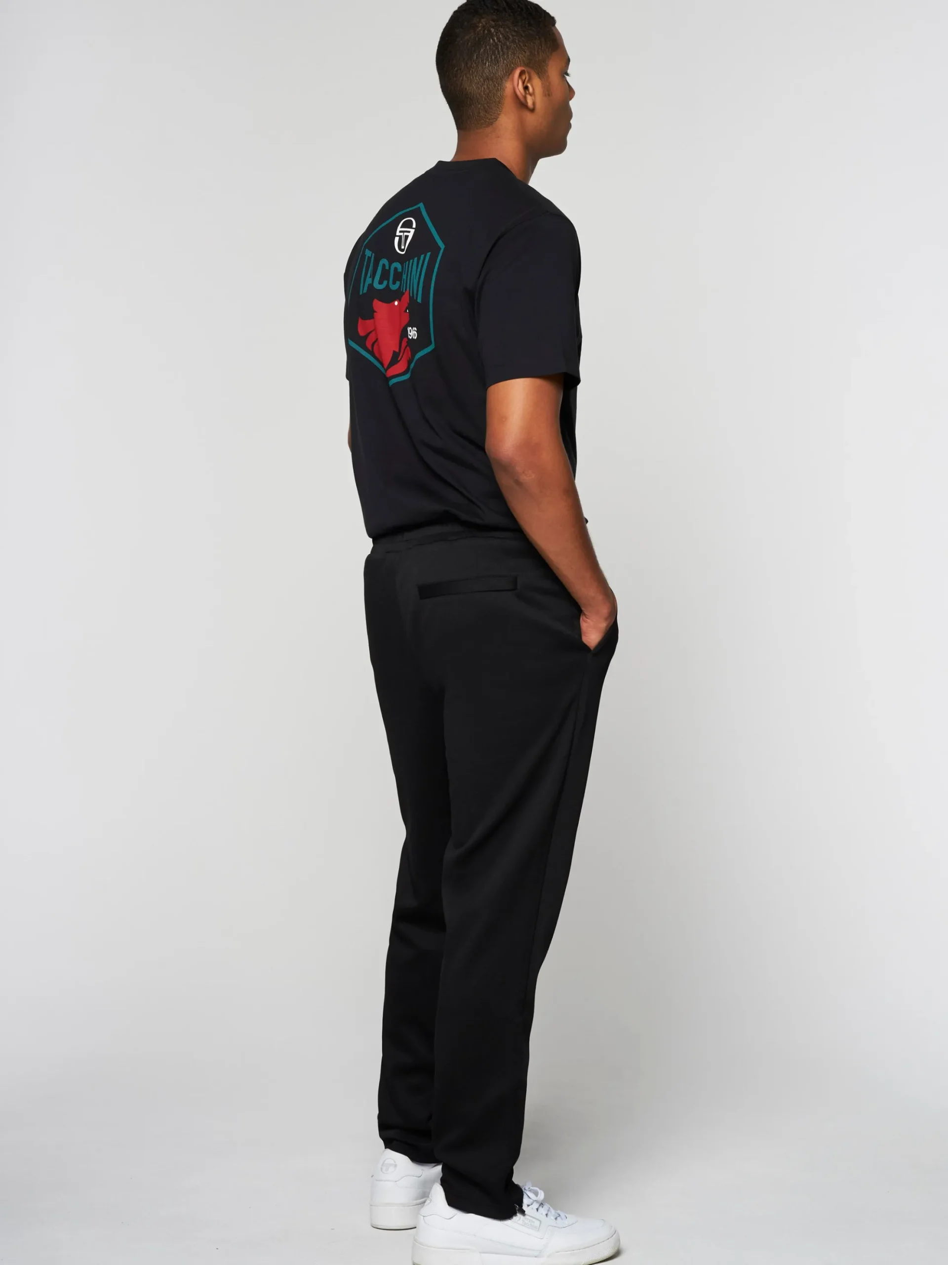 Sergio Tacchini Pero Track Pant- BLACK BEAUTY Clearance