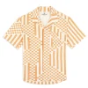 Sergio Tacchini Piastrella Terry Cabana Shirt- CANYON SUNSET Discount