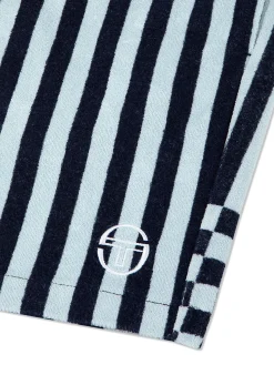 Sergio Tacchini Piastrella Terry Cabana Short- MARITIME BLUE Sale