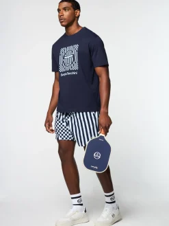 Sergio Tacchini Piastrella T-Shirt- MARITIME BLUE New