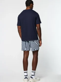 Sergio Tacchini Piastrella T-Shirt- MARITIME BLUE New