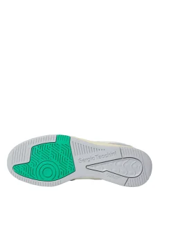 Sergio Tacchini Prime Shot DA Sneaker- Antique White/ Almond Oil/ Bright Green ANTIQUE WHITE/ALMOND OIL/BRIGHT GREEN Clearance
