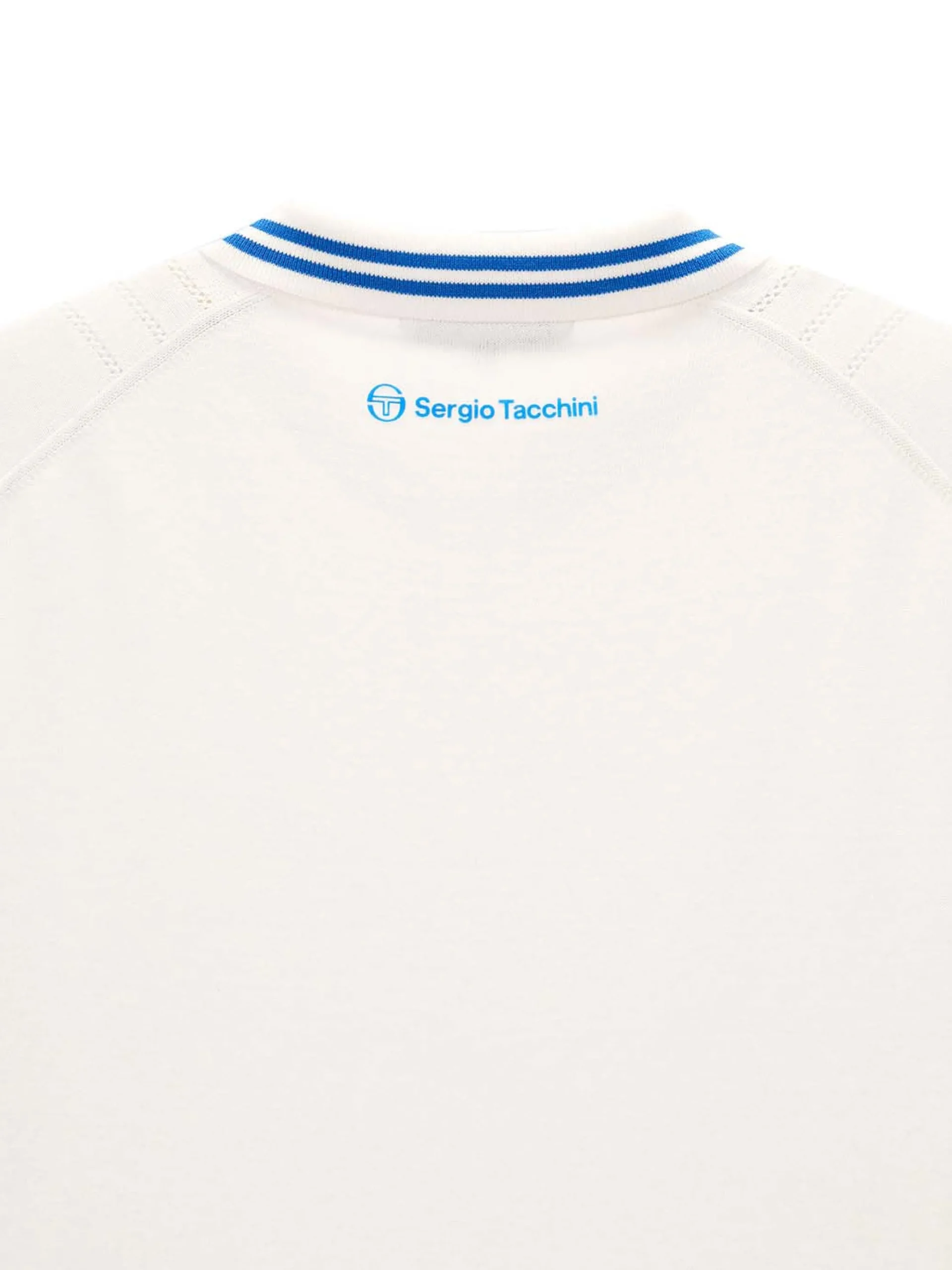 Sergio Tacchini Resort Knit Polo - OFF WHITE Best