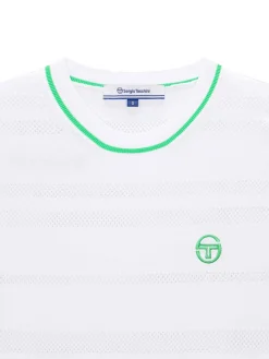 Sergio Tacchini Resort Knit Top- OFF WHITE Discount