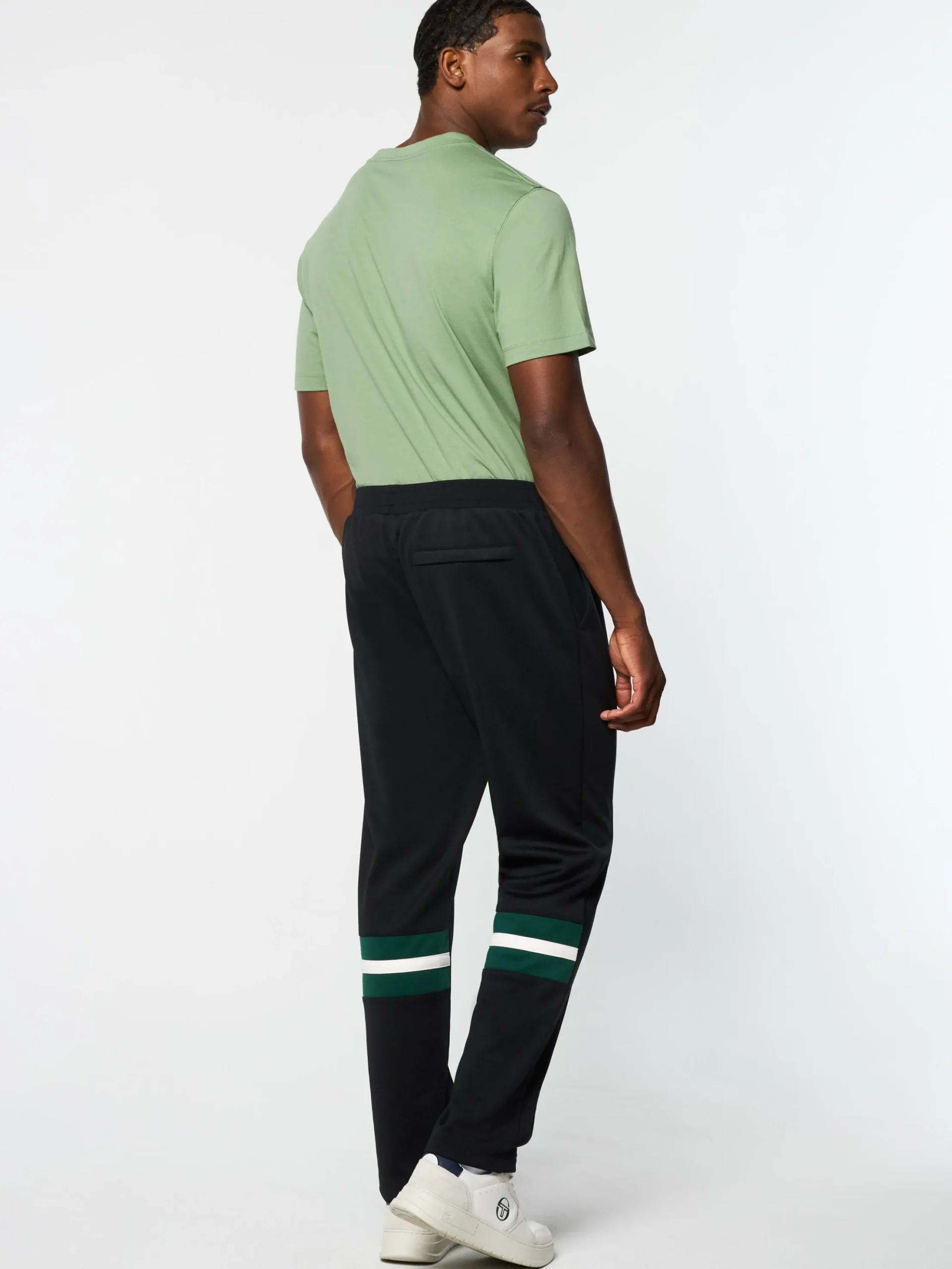 Sergio Tacchini Rimini Track Pant- BLACK BEAUTY Hot