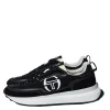Sergio Tacchini 70's Racer Sneaker- Raven/ Antique White/ December Sky RAVEN/ANTIQUE WHITE/DECEMBER SKY Discount
