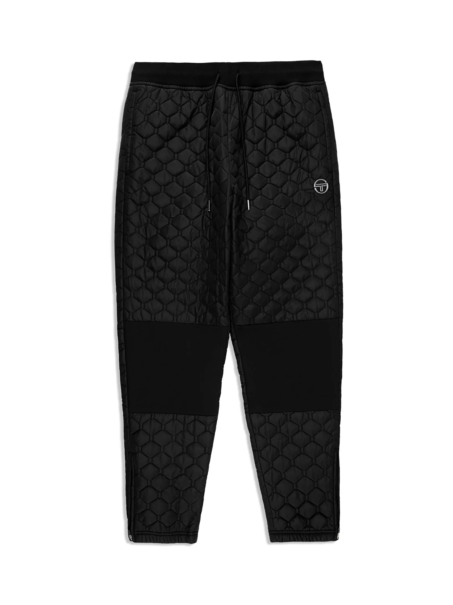 Sergio Tacchini Sapri Quilted Track Pant- BLACK BEAUTY Sale