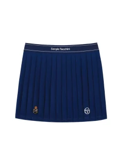 Sergio Tacchini Scratch Staff Pleated Skort- NAVY Discount