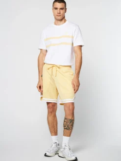 Sergio Tacchini Spazio Banda Mesh Short- GOLDEN HAZE Sale