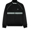 Sergio Tacchini Spazio Dallas Track Jacket- BLACK BEAUTY New