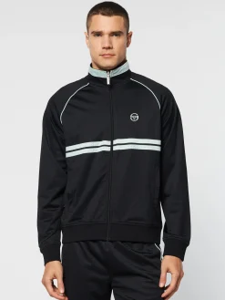 Sergio Tacchini Spazio Dallas Track Jacket- BLACK BEAUTY New