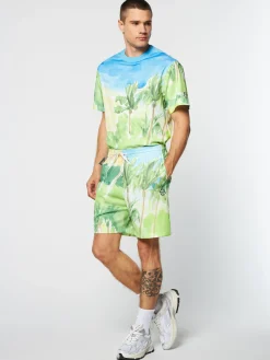 Sergio Tacchini Spazio Shorts- MULTI PRINT Clearance