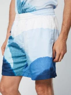 Sergio Tacchini Spiaggia Cabana Short- Maritime Blue/ Multi MARITIME BLUE MULTI Fashion