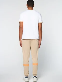 Sergio Tacchini Supermac T-Shirt- White/ Humus WHITE/HUMUS New