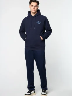 Sergio Tacchini Suveniri Hoodie- MARITIME BLUE Best